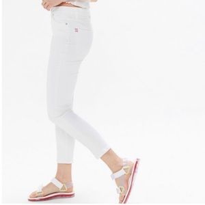 BDG White High Rise Twig Grazer Jeans